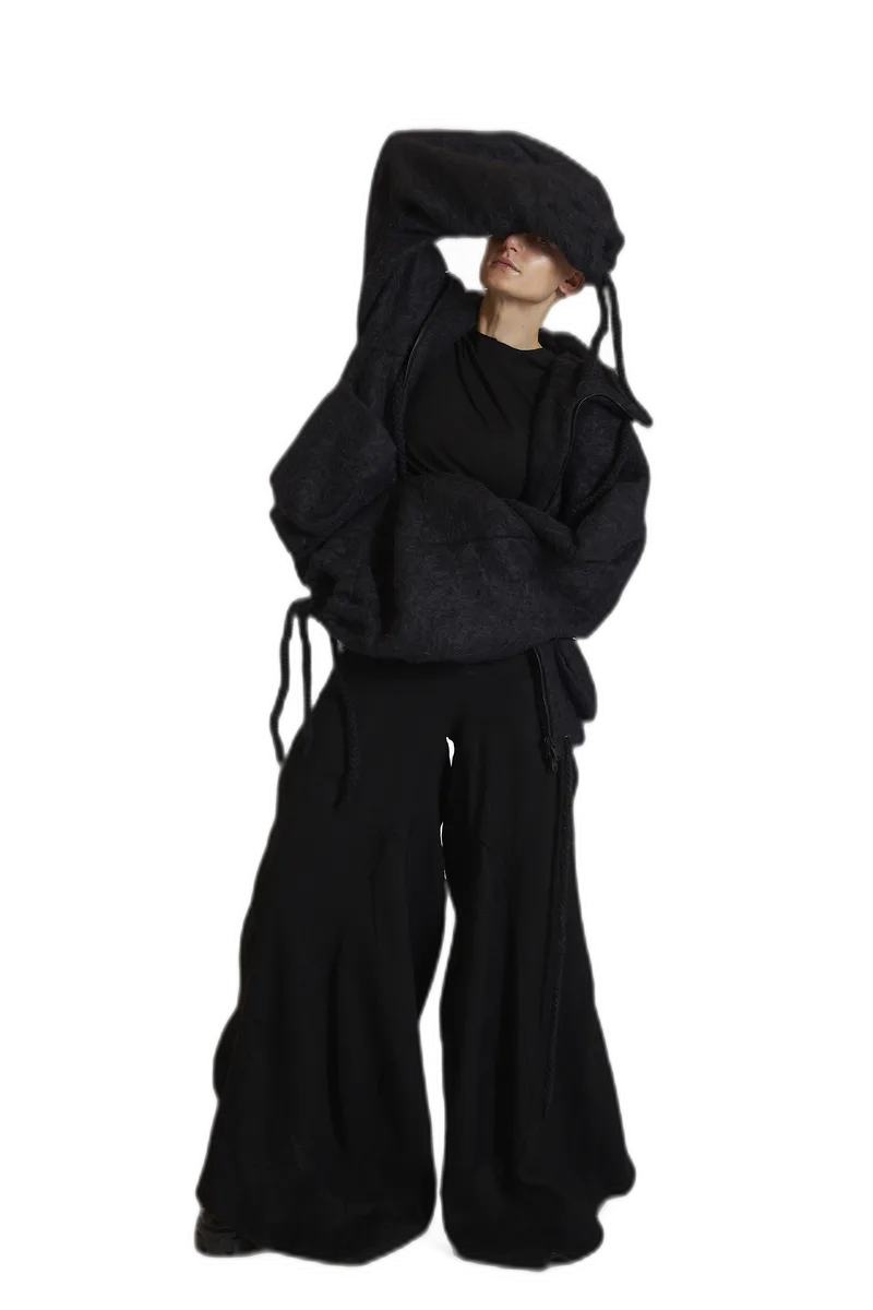 Black Hoodie view 3